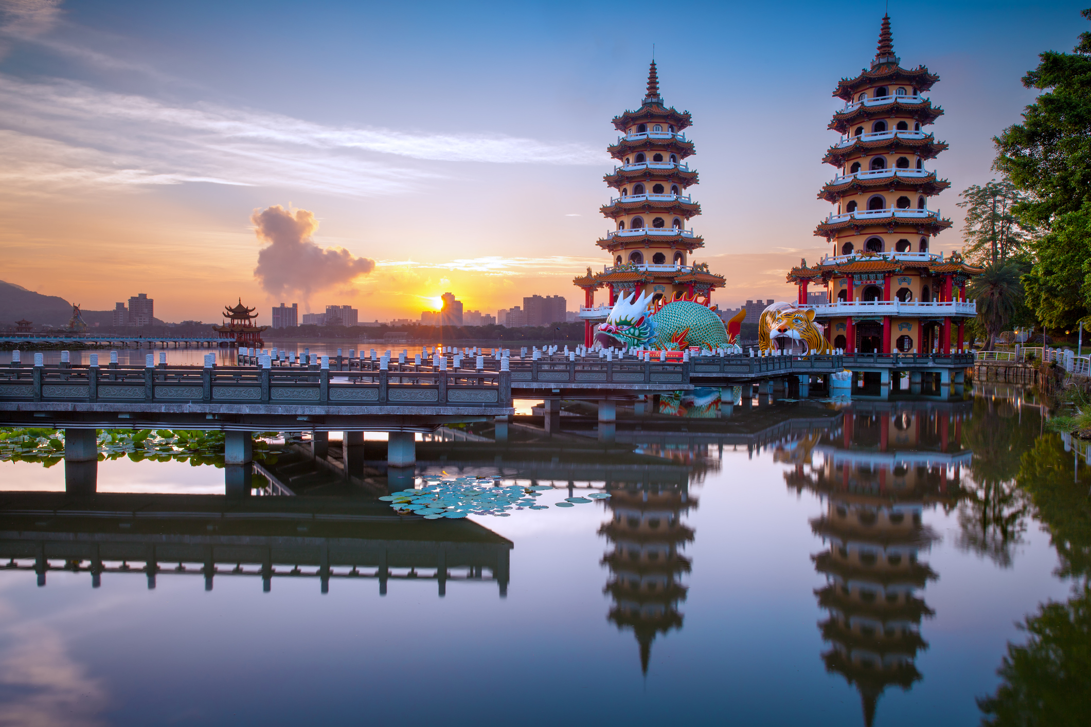 Dragon Tiger Towers, Kaohsiung